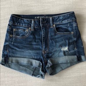 American Eagle Super Stretch Jean Shorts